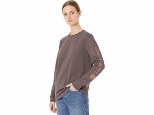 (取寄) カーハート レディース ルーズ フィット ロング スリーブ グラフィック T-シャツ Carhartt women Carhartt Loose Fit Long Sleeve