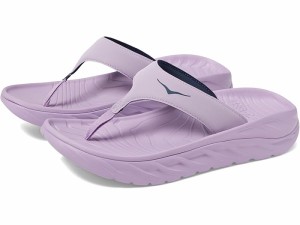 (取寄) ホカオネオネ レディース オラ リカバリー フリップ Hoka women Hoka Ora Recovery Flip Violet Bloom/Outer Space