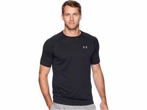 (取寄) アンダーアーマー メンズ Ua テック ショート スリーブ ティー Under Armour men  UA Tech Short Sleeve Tee Black/Graphite