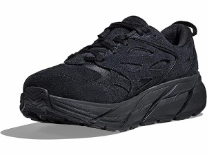 (取寄) ホカオネオネ クリフトン エル スエード Hoka Hoka Clifton L Suede Black/Black