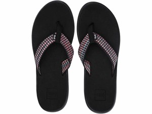 (取寄) テバ レディース ボヤ フリップ Teva women  Voya Flip Bar Street Multi Black