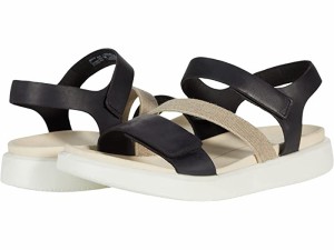 (取寄) エコー レディース フロート 2 バンド サンダル ECCO women  Flowt 2 Band Sandal Black