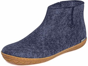 (取寄) グレーラップ ウール ブート ラバー アウトソール Glerups  Wool Boot Rubber Outsole Denim/Honey Rubber