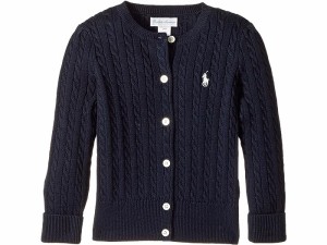 (取寄) ラルフローレン キッズ ガールズ ケーブルニット コットン カーディガン (インファント) Polo Ralph Lauren Kids girls Polo Ralp