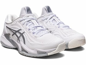 (取寄) アシックス レディース コート FF 3 ASICS women ASICS Court FF 3 White/Pure Silver 1