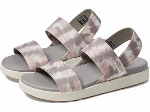 (取寄) キーン レディース エル バックストラップ KEEN women KEEN Elle Backstrap Fawn Tie-Dye/Star White