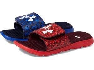 (取寄) アンダーアーマー メンズ イグナイト 7 スライド Under Armour men Under Armour Ignite 7 Slide Red/Blue/White