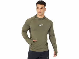 (取寄) ユーエフシー メンズ ロング スリーブ プルオーバー ブーディ UFC men  Long Sleeve Pullover Hoodie Olive