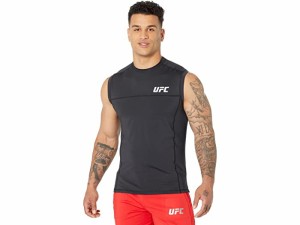 (取寄) ユーエフシー メンズ スリーブレス クルー ネック ティー UFC men UFC Sleeveless Crew Neck Tee Black