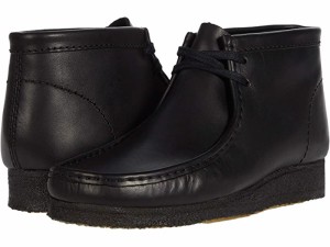 (取寄) クラークス メンズ ワラビー ブート Clarks men Clarks Wallabee Boot Black Leather