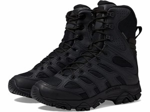 (取寄) メレル ワーク メンズ モアブ 3 8 タクティカル ジップ Wp Merrell Work men Merrell Work Moab 3 8" Tactical Zip Wp Black