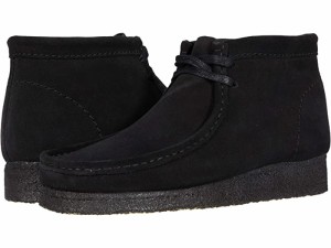 (取寄) クラークス メンズ ワラビー ブート Clarks men  Wallabee Boot Black Suede