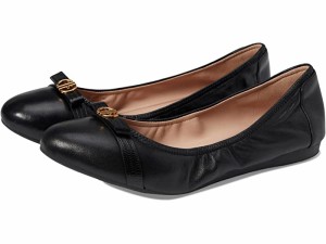 (取寄) コールハーン レディース トヴァ ボウ バレエ Cole Haan women  Tova Bow Ballet Black Leather