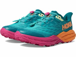 (取寄) キッズ スピードゴート 5 (ビッグ キッド) Hoka Kids kids Hoka Kids Speedgoat 5 (Big Kid) Deep Lake/Ceramic