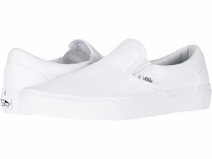 (取寄) バンズ クラシック スリップ-オン コア クラシックス Vans  Classic Slip-On Core Classics True White (Canvas)