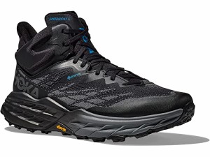 (取寄) ホカオネオネ メンズ スピードゴート 5 ミッド Gtx Hoka men Hoka Speedgoat 5 Mid GTX Black/Black