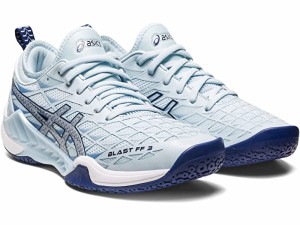 (取寄) アシックス レディース ブラスト FF 3 バレーボール シューズ ASICS women ASICS Blast FF 3 Volleyball Shoe Sky/Indigo Blue