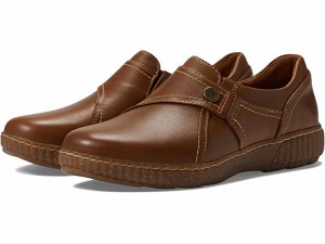 (取寄) クラークス レディース キャロライン パール Clarks women  Caroline Pearl Dark Tan Leather