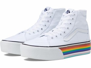 (取寄) バンズ SK8-ハイ テーパード スタックフォーム Vans Vans SK8-Hi Tapered Stackform Pride Rainbow