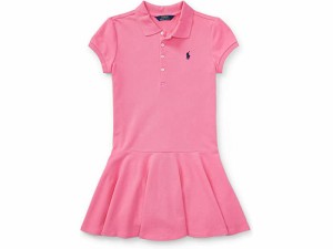 (取寄) ラルフローレン キッズ ガールズ ショートスリーブ ポロ ドレス (ビッグ キッズ) Polo Ralph Lauren Kids girls  Short-Sleeve Po