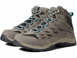 (取寄) コロンビア レディース クレストウッド ミッド ウォータープルーフ Columbia women  Crestwood Mid Waterproof Dark Grey/Kettle