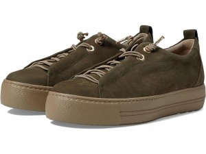 (取寄) ポールグリーン レディース フェイ スニーカー Paul Green women Paul Green Faye Sneaker Military Sport Nubuck