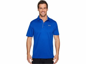 (取寄) アンダーアーマー ゴルフ メンズ テック ポロ Under Armour Golf men Under Armour Golf Tech Polo Royal/Graphite/Graphite