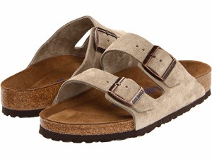 (取寄) ビルケンシュトック アリゾナ ソフト フットベッド - スエード (ユニセックス) Birkenstock  Arizona Soft Footbed  - Suede (Uni