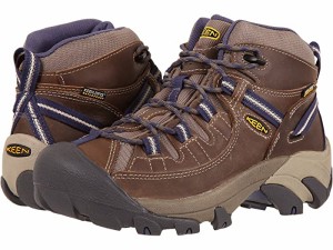 (取寄) キーン レディース ターギー リ ミッド ウォータープルーフ KEEN women  Targhee II Mid Waterproof Goat/Crown Blue