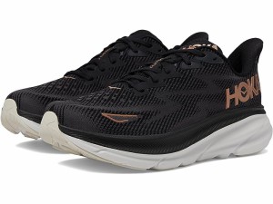 (取寄) ホカオネオネ レディース クリフトン 9 Hoka women Hoka Clifton 9 Black/Rose Gold