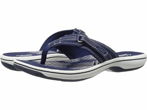 (取寄) クラークス レディース ブリーズ シー Clarks women Clarks Breeze Sea Navy Synthetic