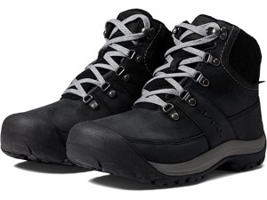 (取寄) キーン レディース カチ 3 ウィンター ミッド ウォータープルーフ KEEN women  Kaci III Winter Mid Waterproof Black/Steel Grey