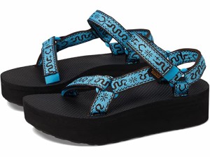 (取寄) テバ レディース フラットフォーム ユニバーサル Teva women Teva Flatform Universal Bandana Aquarius