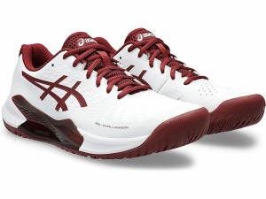 (取寄) アシックス メンズ ゲル-チャレンジャー 14 テニス シューズ ASICS men ASICS GEL-Challenger 14 Tennis Shoe White/Antique Red