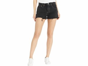 (取寄) リーバイス ウィメンズ レディース 501 ハイライズ ショーツ Levi's Womens women  501 High-Rise Shorts Black