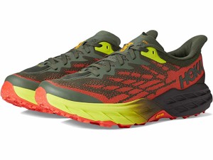 (取寄) ホカオネオネ メンズ スピードゴート 5 Hoka men Hoka Speedgoat 5 Thyme/Fiesta