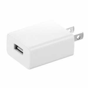 USB充電器 1A出力 ホワイト[ACA-IP86W]