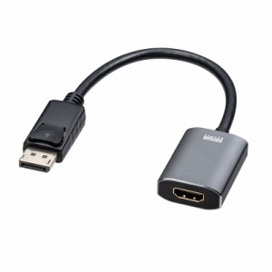 DisplayPort HDMI 変換アダプター 4K/60Hz HDR対応[AD-DPHDR01]