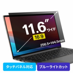 プライバシーフィルター 14インチワイド 16:9用 覗き見防止[CRT-PFNG140W]