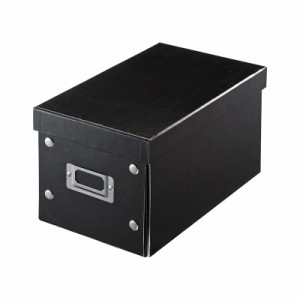 組み立て式 CDボックス ブラック W165mm[FCD-MT3BKN]