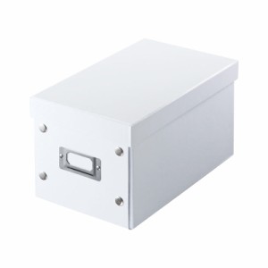 組み立て式 CDボックス ホワイト W165mm[FCD-MT3WN]