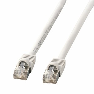 Cat5e LANケーブル 1m STP 単線 ライトグレー [KB-STP-01LN]