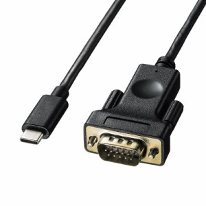 USB Type-C VGA変換ケーブル 2m ブラック [KC-ALCV20]