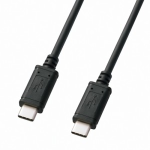 USB Type-Cケーブル 3m USB2.0 ブラック [KU-CC30]