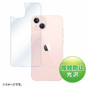 iPhone 13 背面保護フィルム 指紋防止 光沢[PDA-FIPH21PBS]