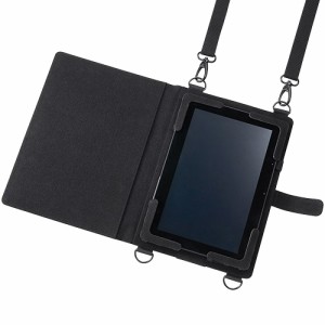 タブレットPC ケース 11.6インチ対応 手帳型 ショルダーベルト付き 保護ケース  [PDA-TAB5]