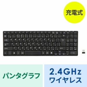 コンパクト ワイヤレスキーボード テンキーあり ブラック[SKB-WL22BKN]