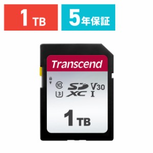 SDカード 1TB Class10 UHS-I U3 V30 Transcend[TS1TSDC300S]