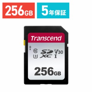 SDカード 256GB Class10 UHS-I V30 SDXC Transcend[TS256GSDC300S]