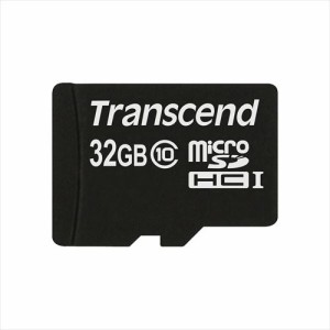 microSDカード 32GB class10 SD変換アダプタ付属 Transcend microSDHC [TS32GUSDHC10]